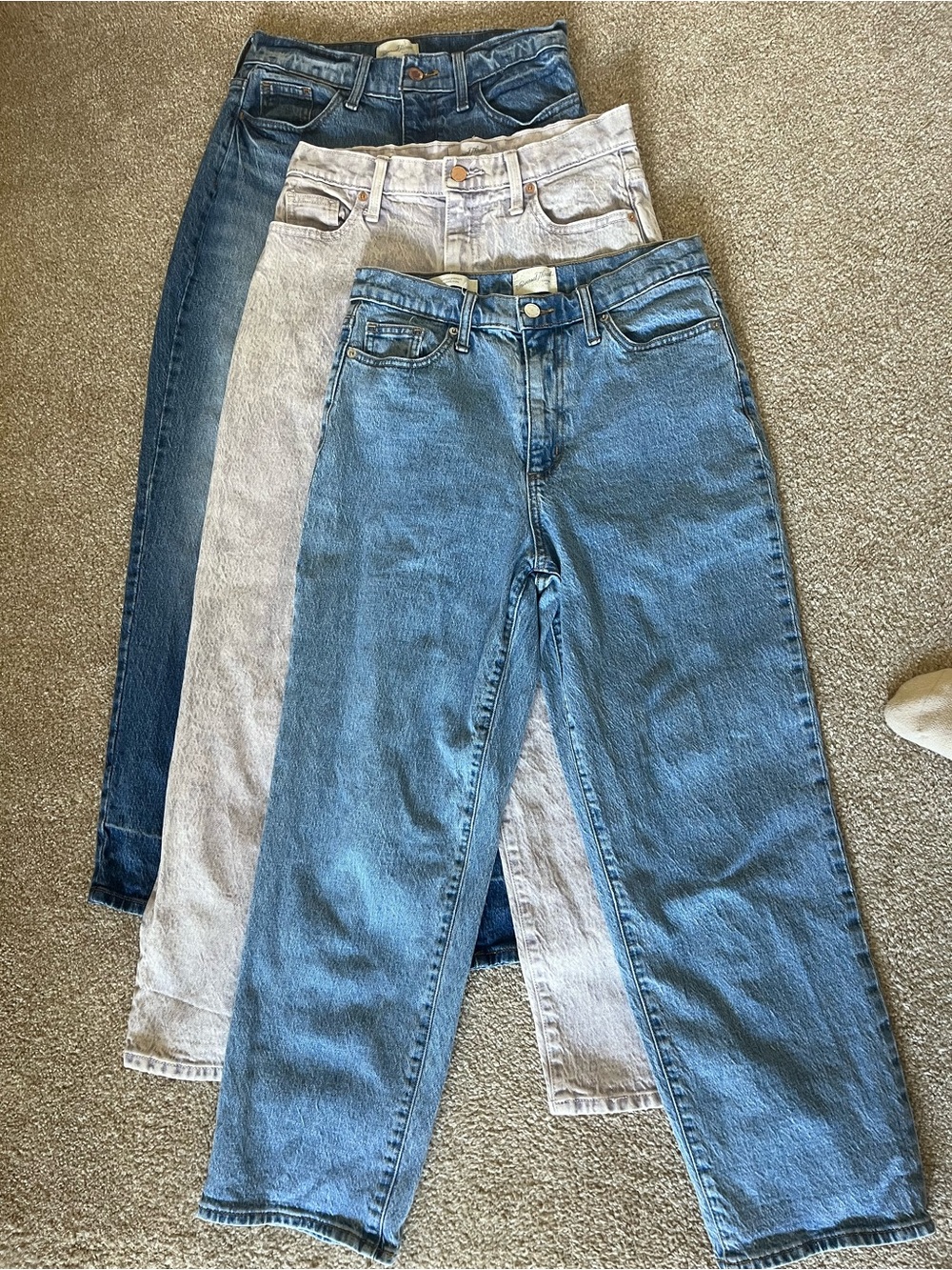 Universal Threads Vintage Straight Jeans - Pack of 3 - Picture 2 of 5